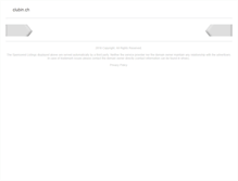 Tablet Screenshot of clubin.ch